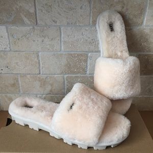 UGG COZETTE SLIDE SLIP-ON SLIPPERS SHOES